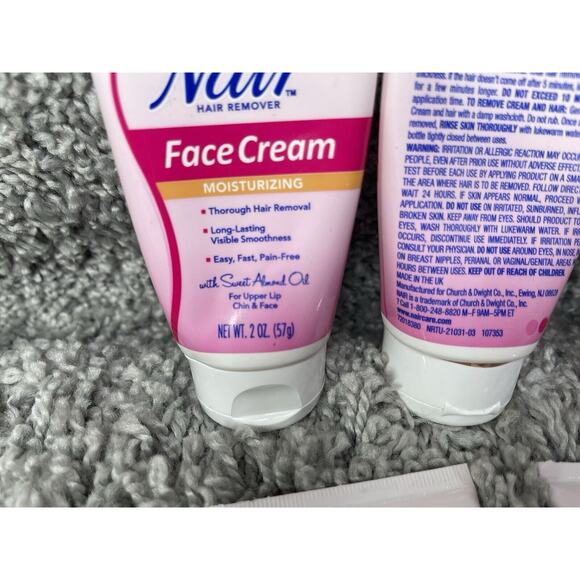 5X Nair Hair Remover Moisturizing Face Cream 2 oz Beauty Brand New - Picture 4 of 8